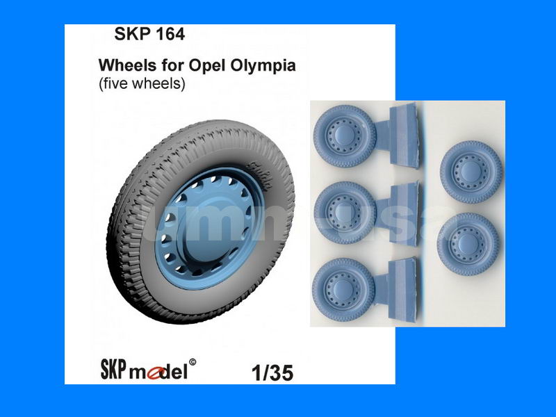 SKP164 Wheels for Opel Olympia (x5) 1/35